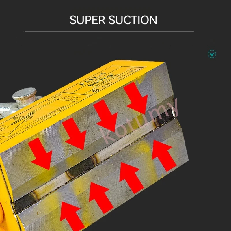 600Kg Steel Permanent Magnetic - Magnetic Lifter Permanent Crane Hoist 600Kg ulasan dan harga