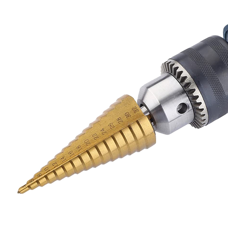 A23T HSS Step Drill Bit Set of - Step Drill Bit Set Titanium Hss Cobalt ulasan dan harga