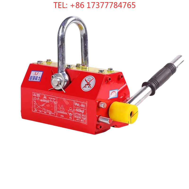 600 KG High-Quality Hoisting M - Magnetic Lifter Permanent Crane Hoist 600Kg ulasan dan harga