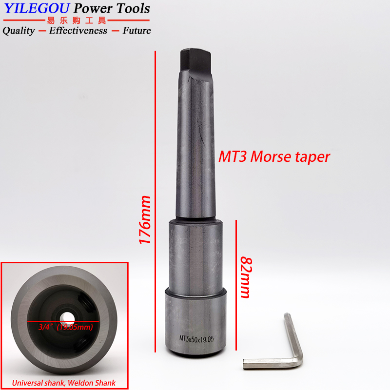 Annular Cutter Arbor With MT2  - Annular Cutter Arbor Morse Taper Mt2 Mt3 ulasan dan harga