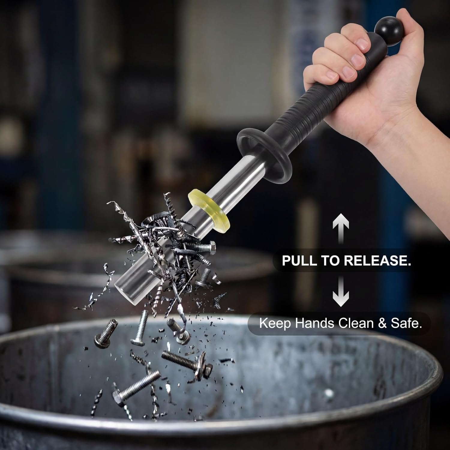 Magnetic Pickup Tool With Quic - Magnetic Chip Collector Wand Release Tool ulasan dan harga