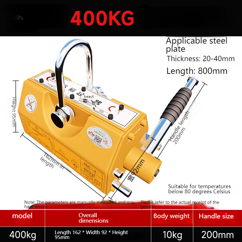 600Kg Steel Permanent Magnetic - Magnetic Lifter Permanent Crane Hoist 600Kg ulasan dan harga