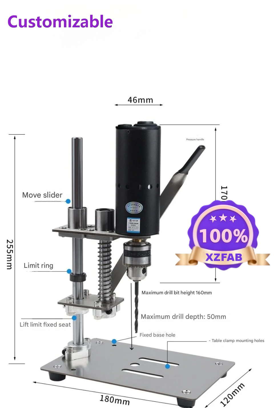 Factory Direct 2026 Portable M - Benchtop Drill Press Mini Variable Speed ulasan dan harga