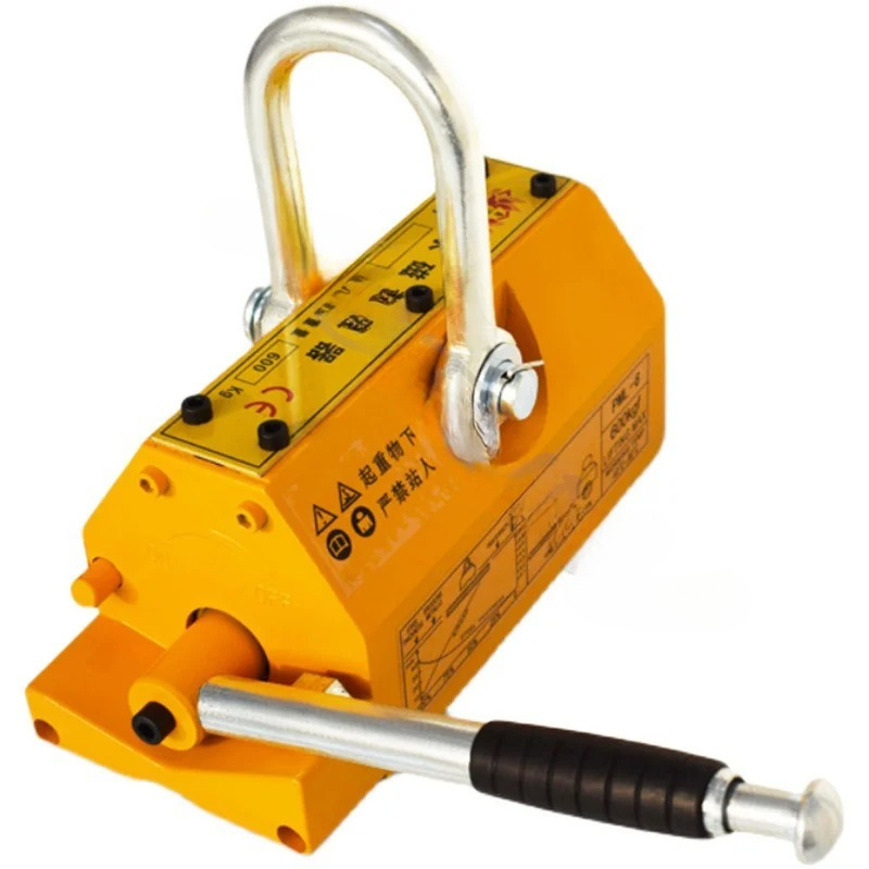 Steel Magnetic Lifter Heavy Du - Magnetic Lifter Permanent Crane Hoist 600Kg ulasan dan harga