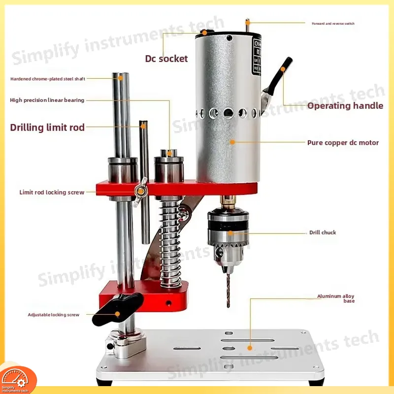 Mini Desktop Drill Press Varia - Benchtop Drill Press Mini Variable Speed ulasan dan harga