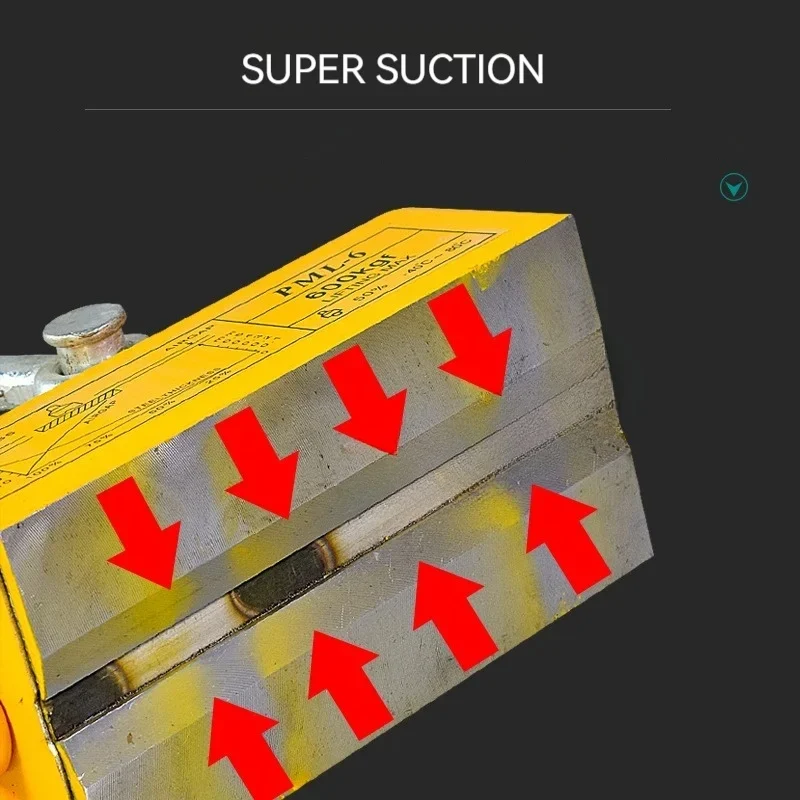 600Kg Capacity Steel Permanent - Magnetic Lifter Permanent Crane Hoist 600Kg ulasan dan harga